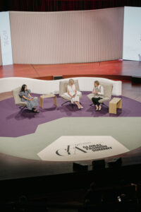 "Redefining the Diamond" chat at Global Fashion Summit, Copenhagen
